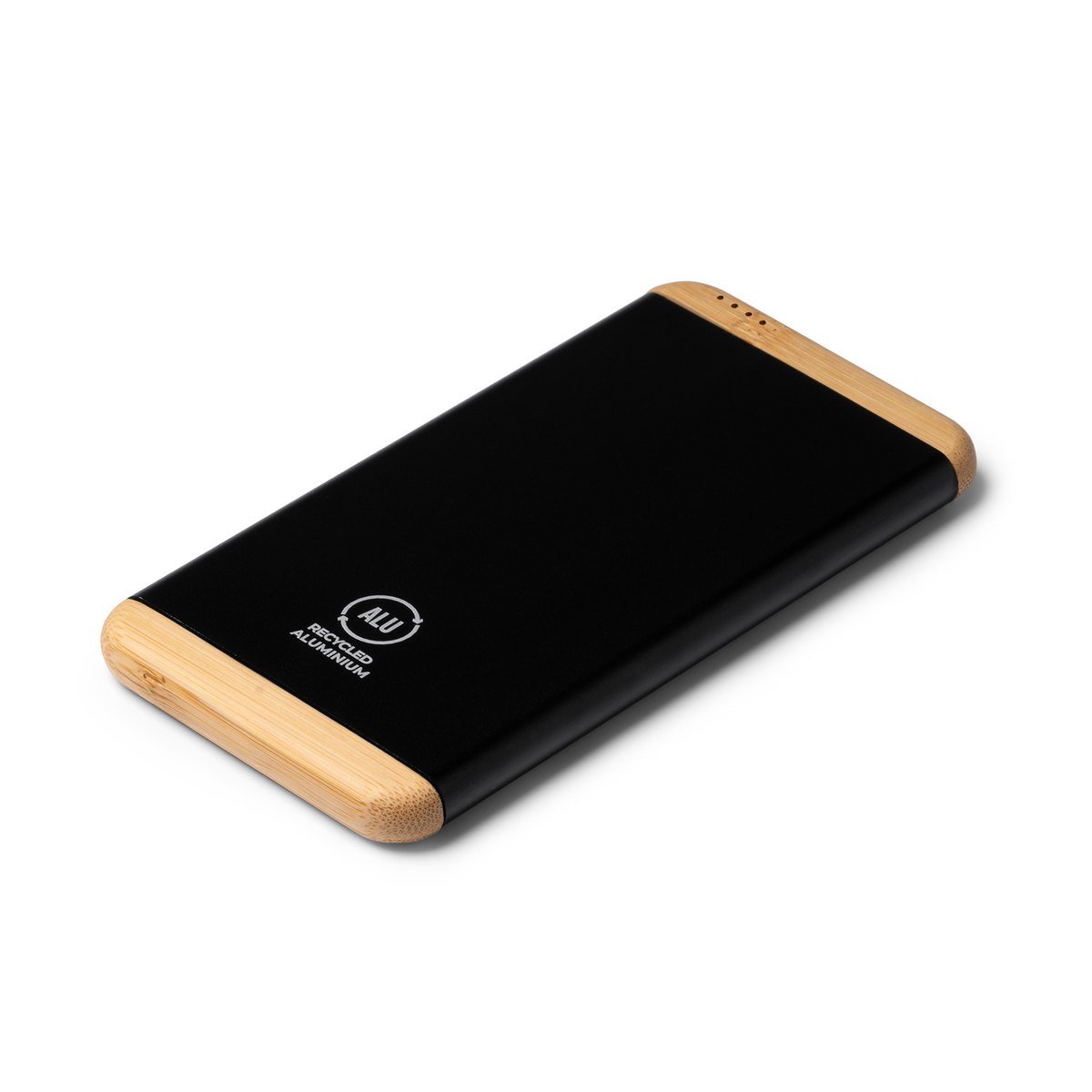 Autre vue : Batterie alu et bambou 5 000 mAh