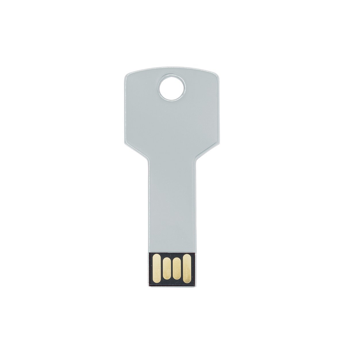 Clé USB alu en forme de clé 16 Go – Argent