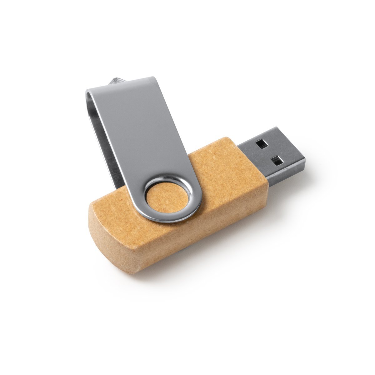Autre vue : Clé USB carton recyclé 16 Go