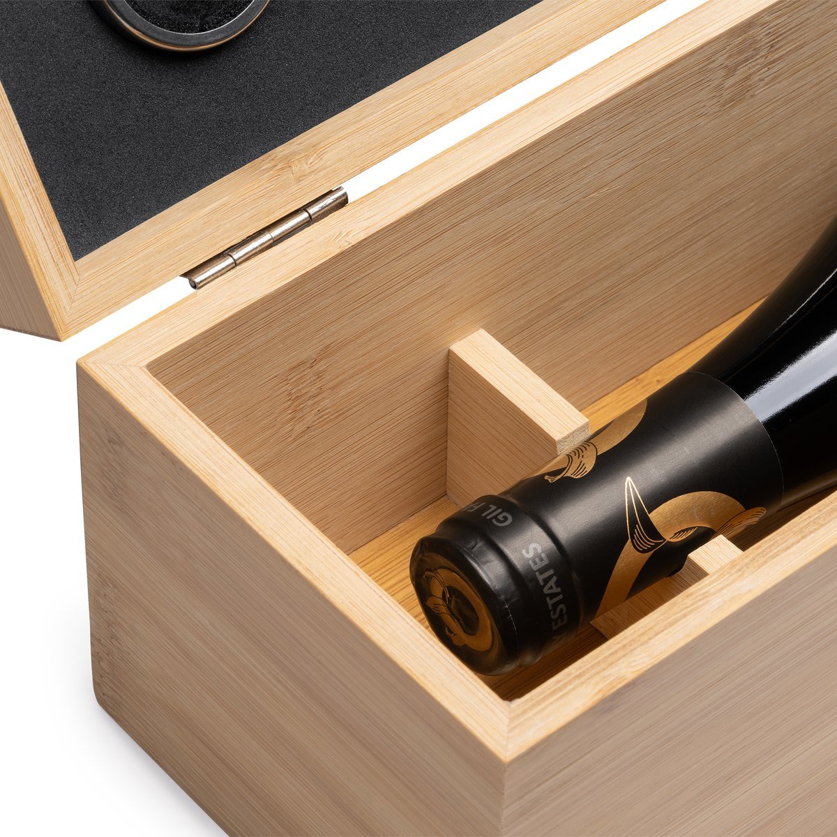 Coffret à vin en bambou