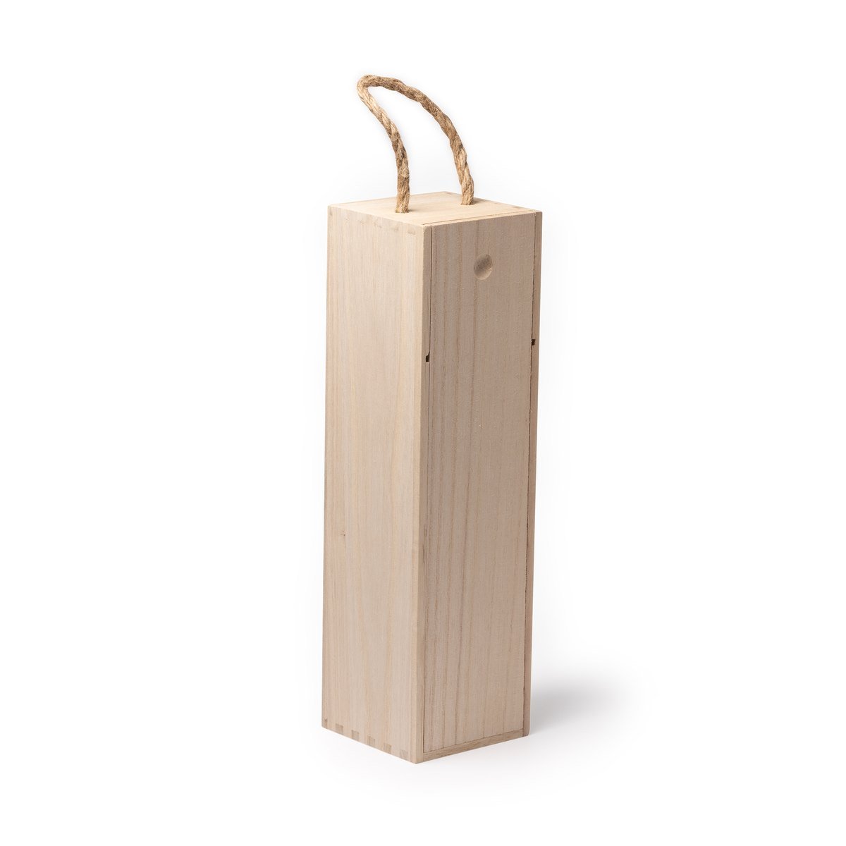 Coffret bouteille en bois