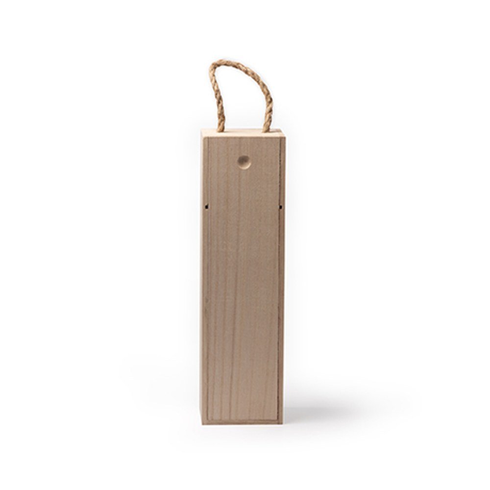 Coffret bouteille en bois