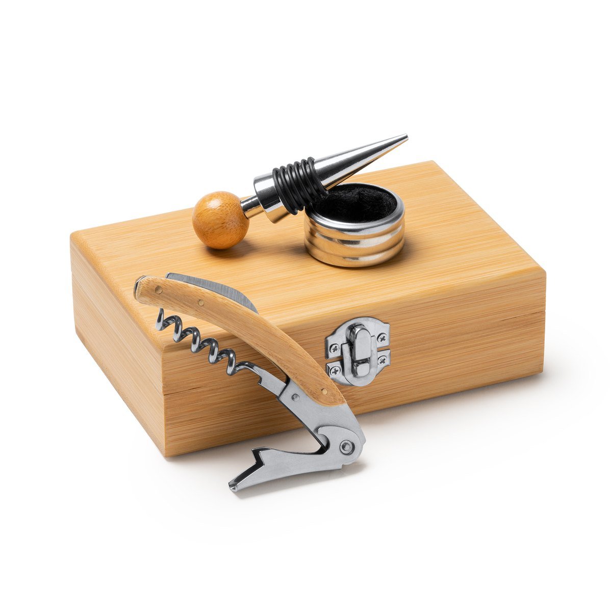 Coffret sommelier bambou