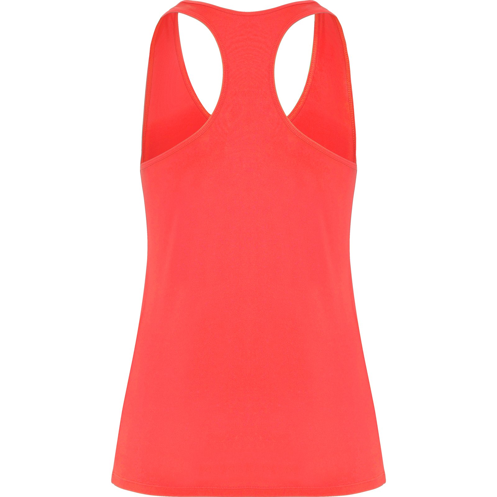 Débardeur technique femme – Corail (dos)