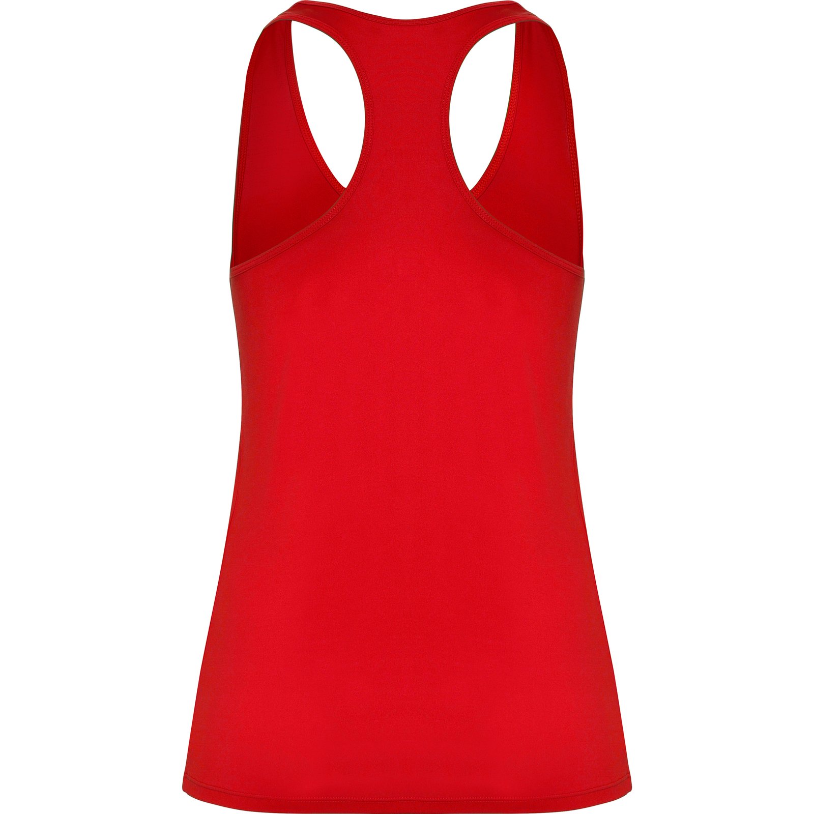 Débardeur technique femme – Rouge (dos)