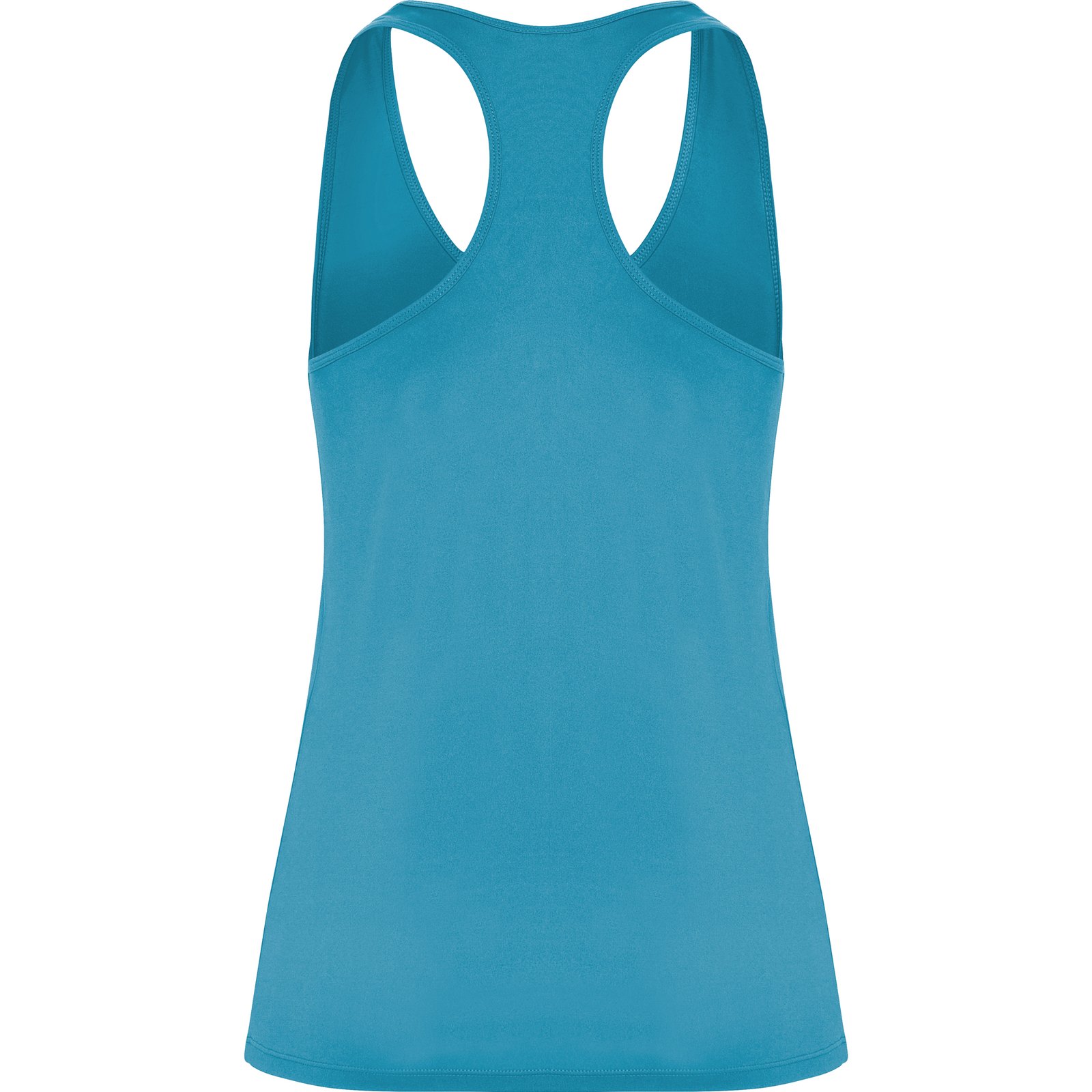 Débardeur technique femme – Turquoise (dos)