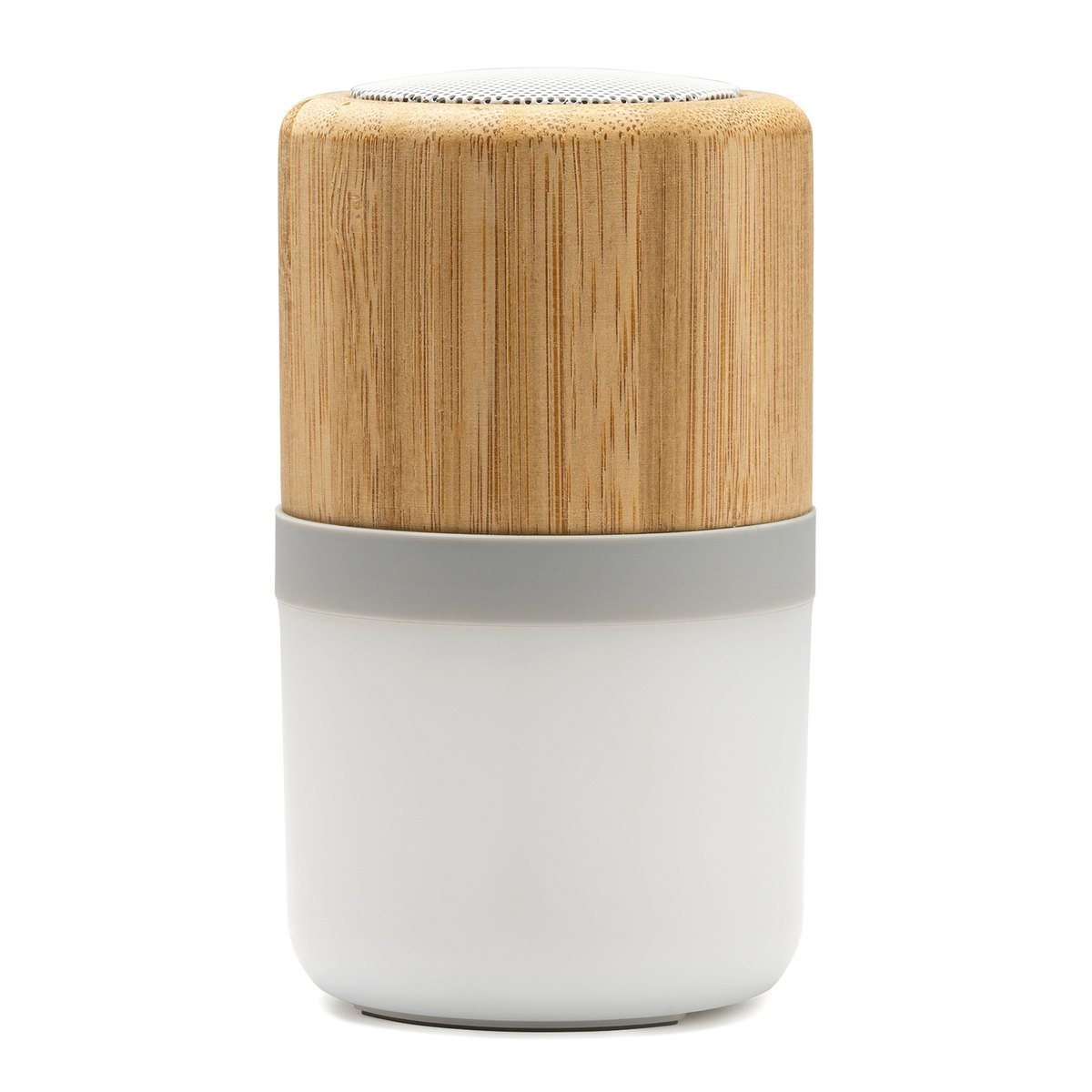 Enceinte bambou lumineuse