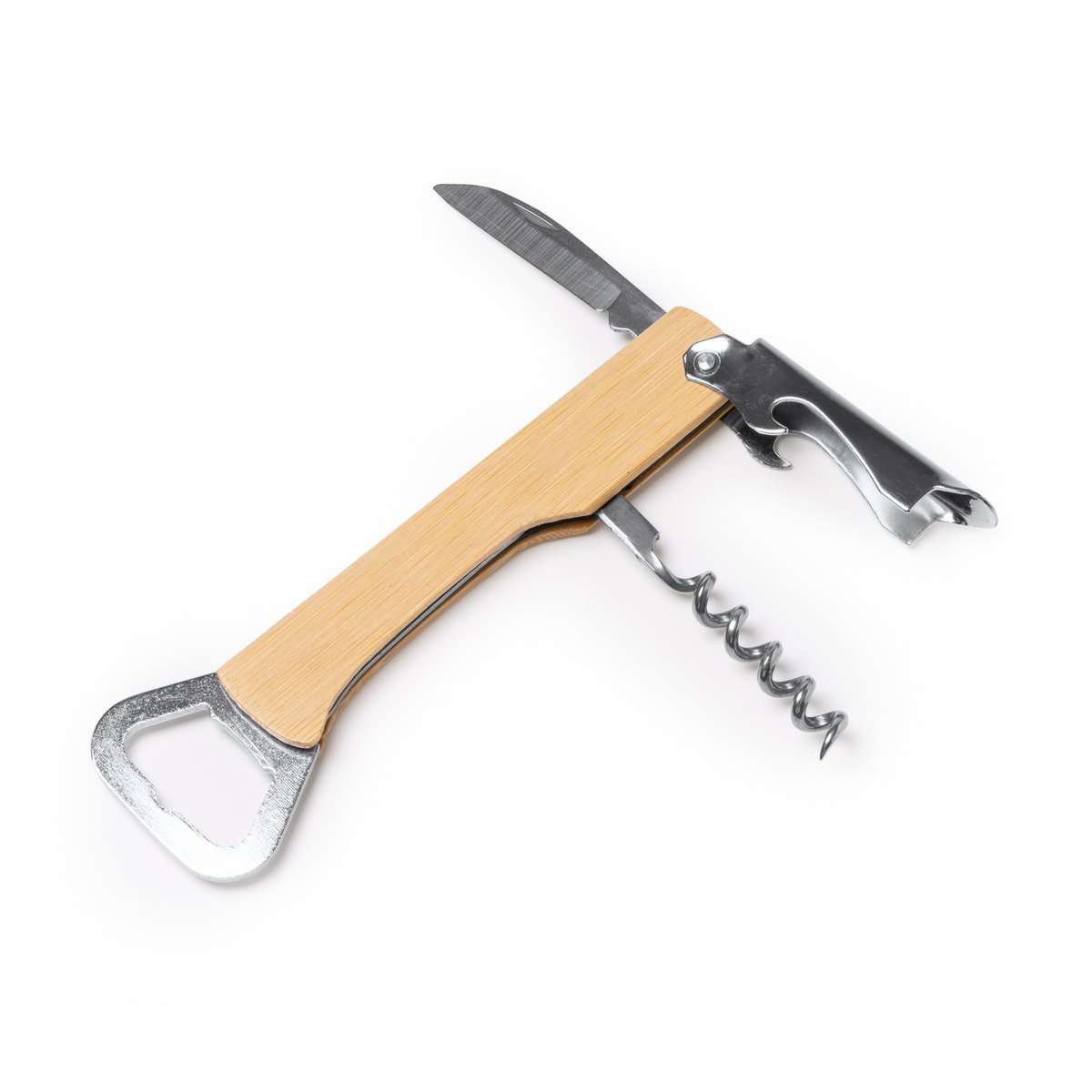 Limonadier décapsuleur bambou