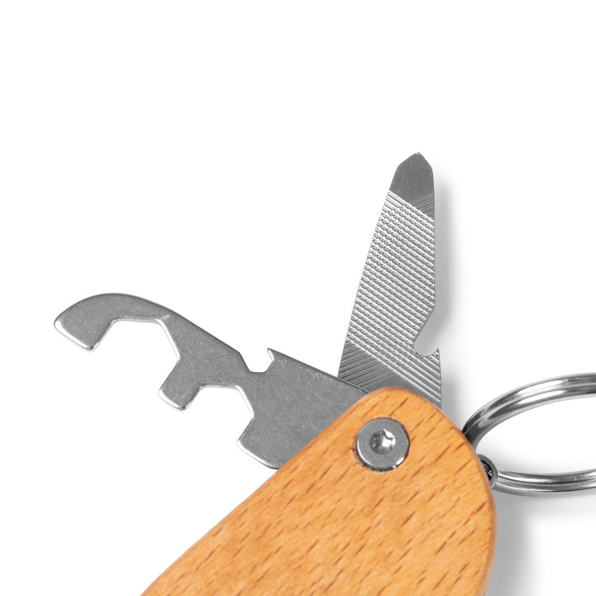 Porte-clés multifonction bois