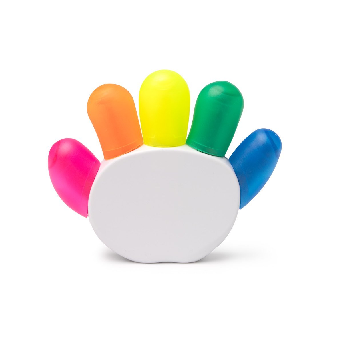 Surligneurs main 5 couleurs