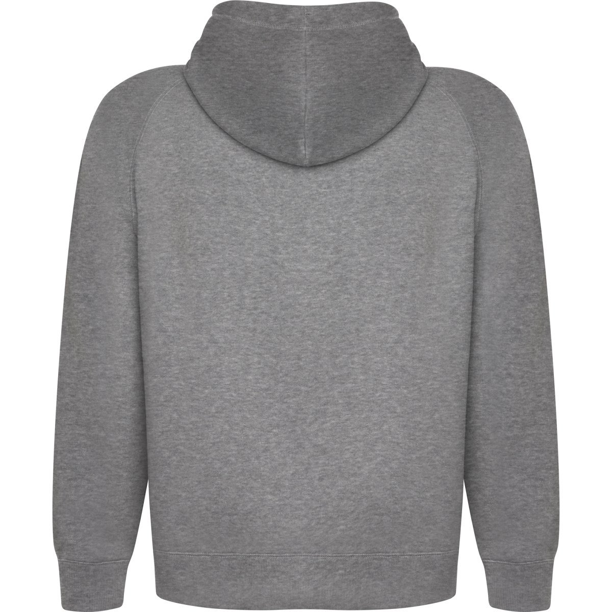Sweat à capuche bio Vinson – Gris chiné (dos)