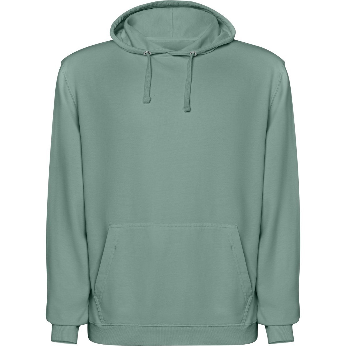 Sweat à capuche délavé Kenia – Vert canard délavé