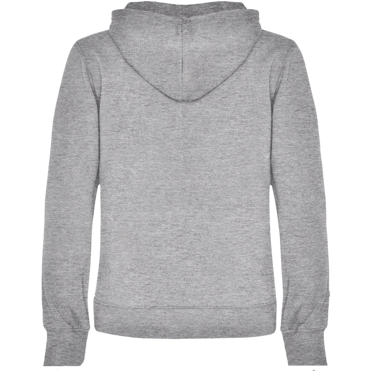 Sweat à capuche femme Urban – Gris chiné (dos)