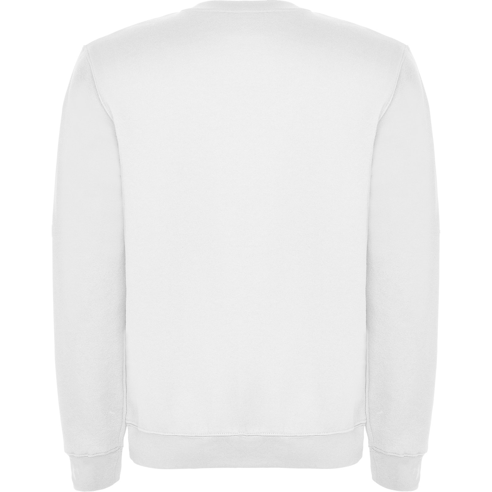 Sweat col rond – Blanc (dos)