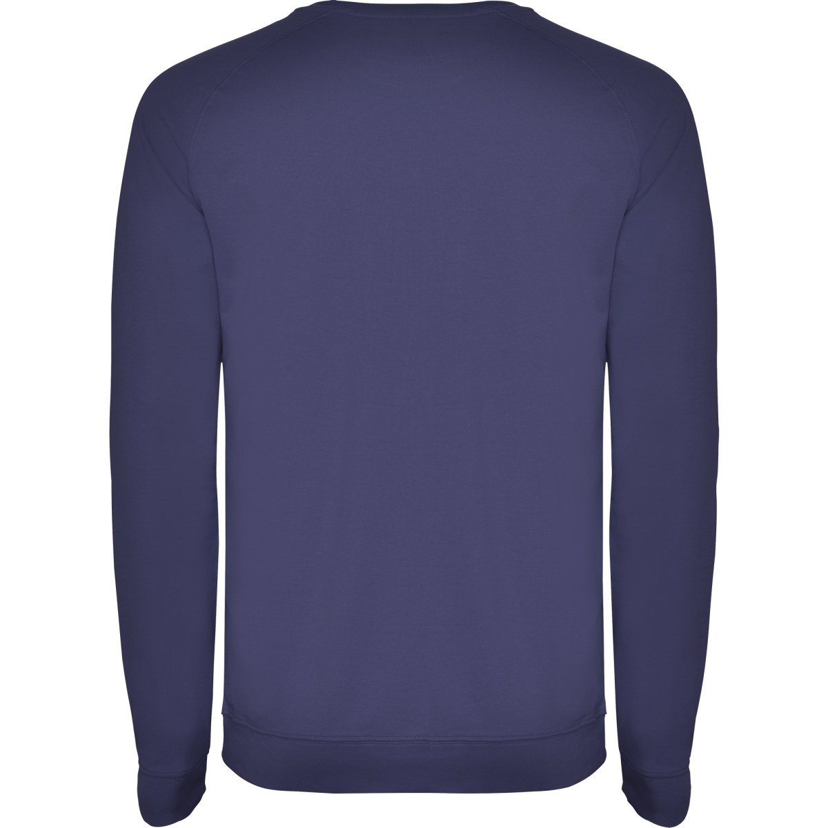 Sweat col rond coton Annapurna – Bleu denim (dos)