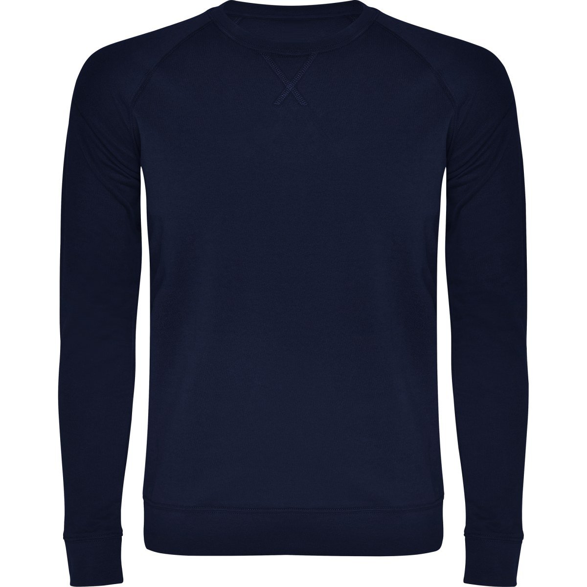 Sweat col rond coton Annapurna – Marine