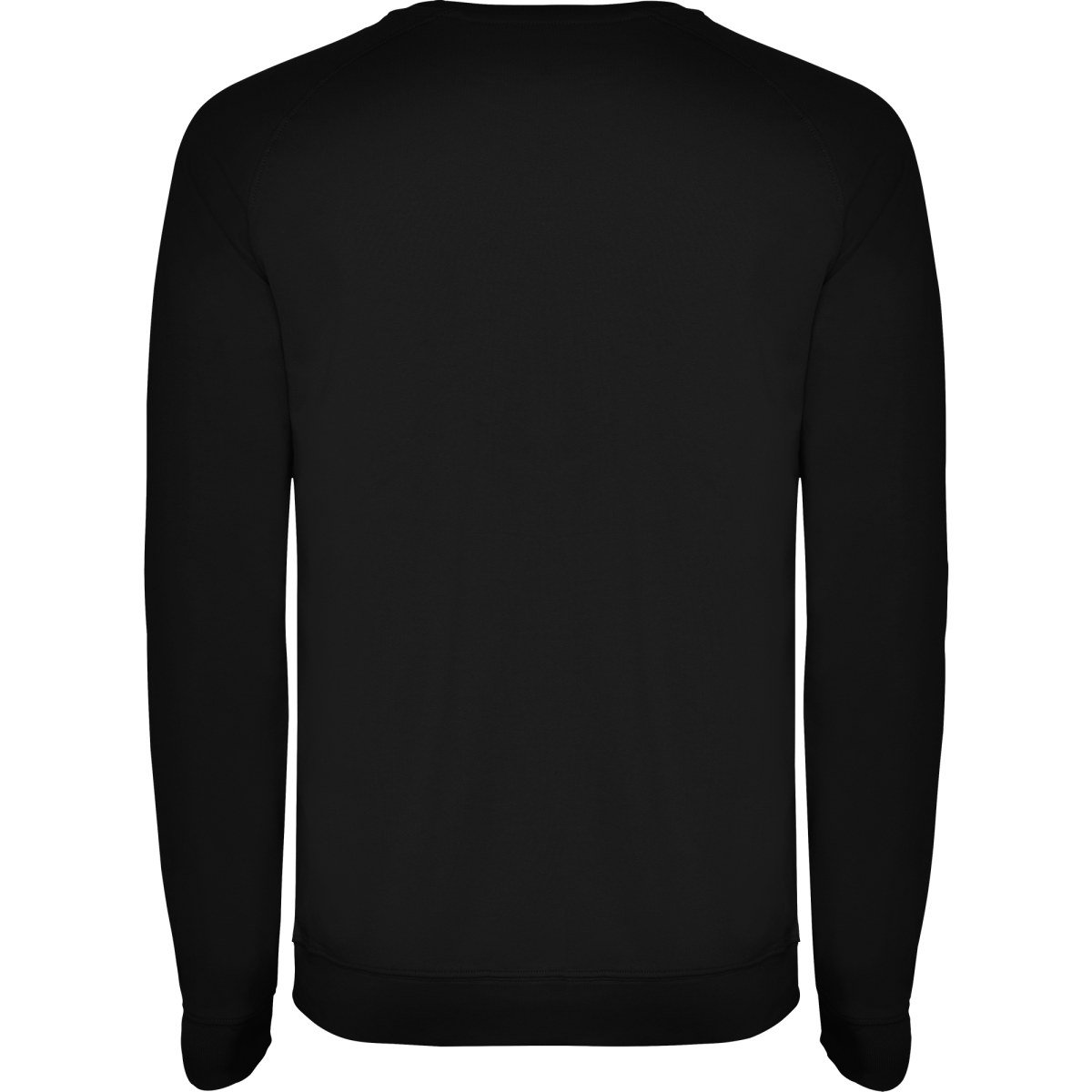 Sweat col rond coton Annapurna – Noir (dos)