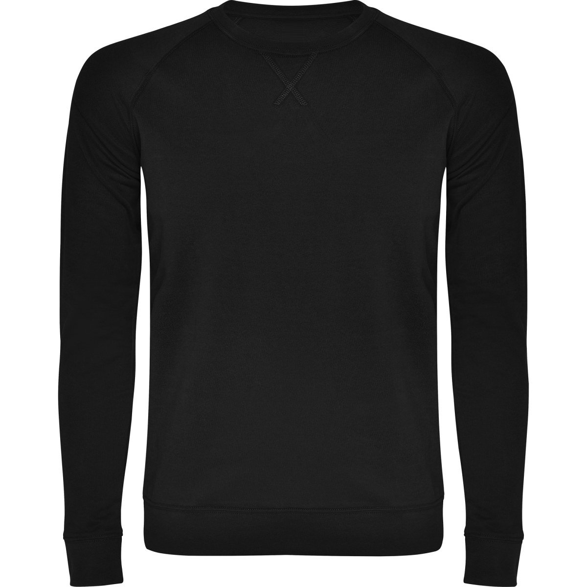 Sweat col rond coton Annapurna – Noir