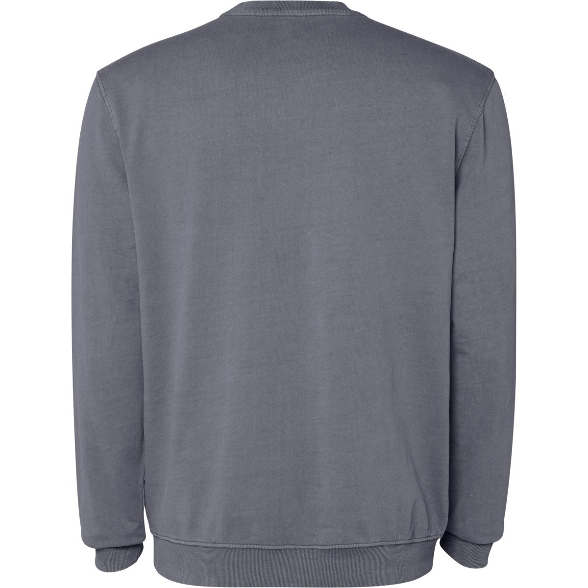 Sweat col rond délavé Jaya – Gris ciel délavé (dos)