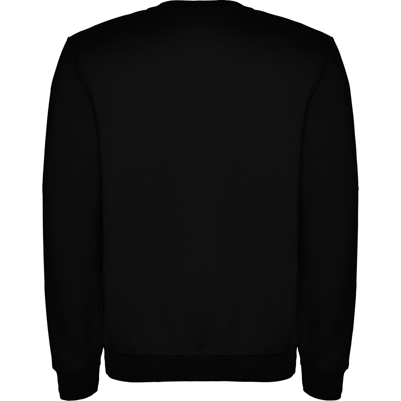 Sweat col rond – Noir (dos)