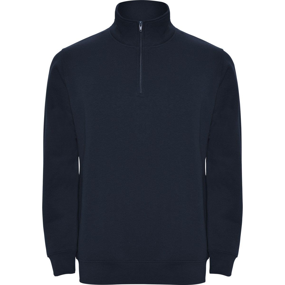 Sweat demi-zip col montant Aneto – Marine