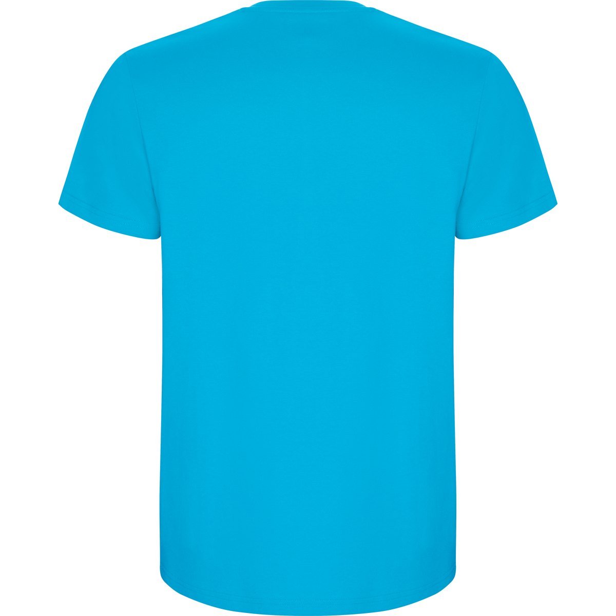 T-shirt premium – Turquoise (dos)