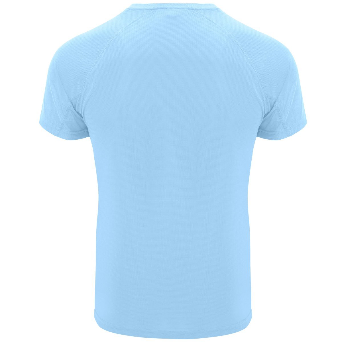 T-shirt technique Bahrain – Bleu ciel (dos)