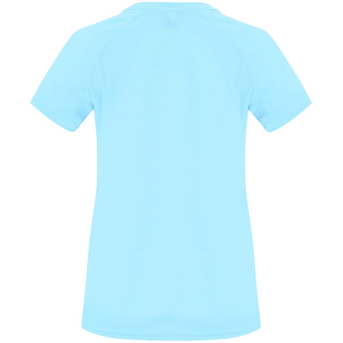 T-shirt technique Bahrain femme – Bleu ciel (dos)