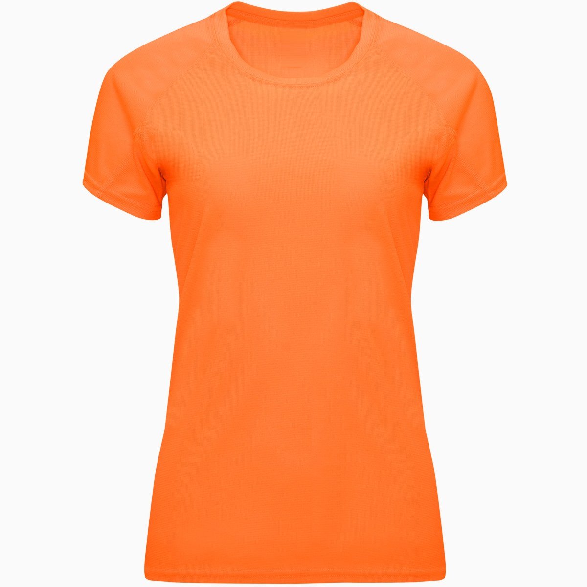 T-shirt technique Bahrain femme – Orange fluo