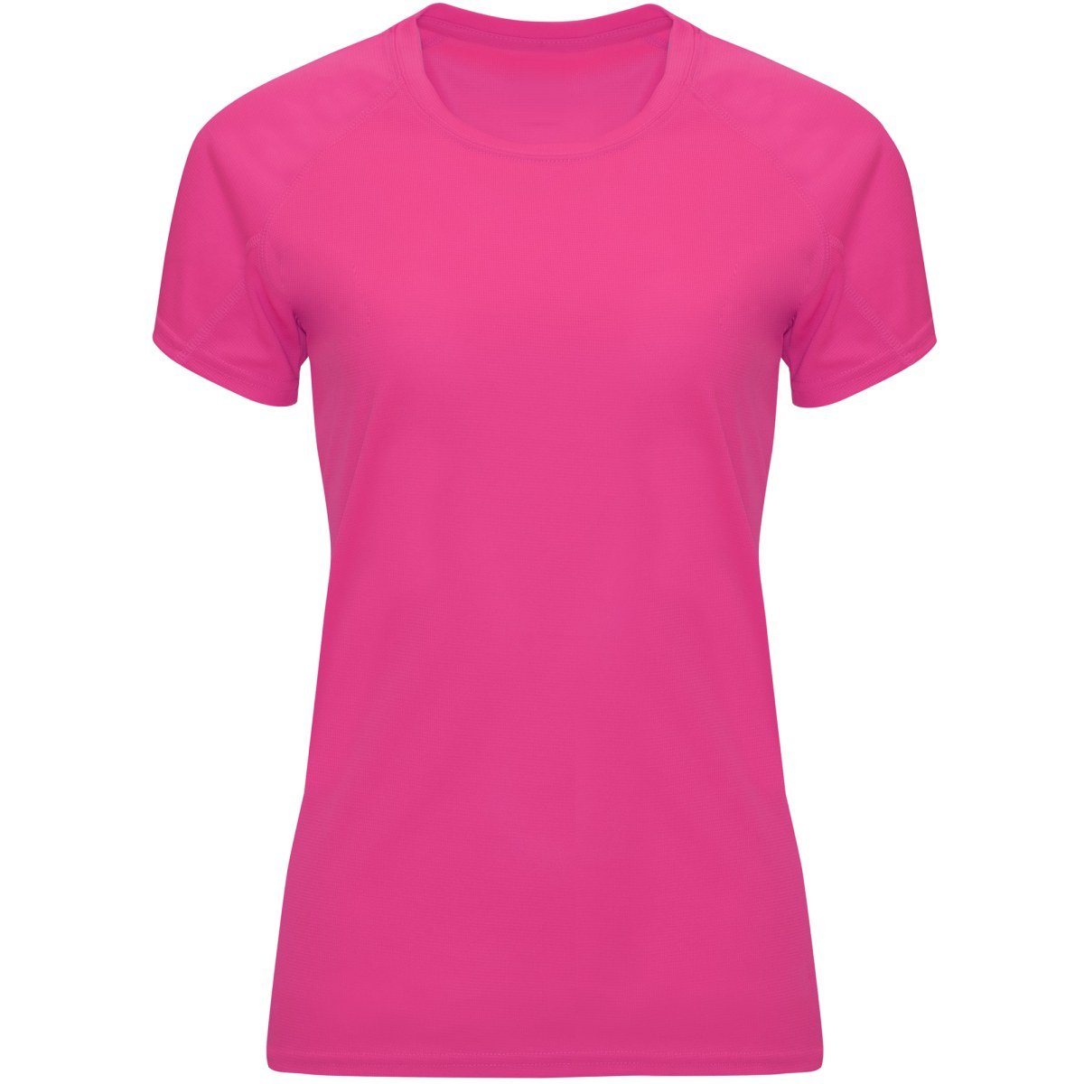T-shirt technique Bahrain femme – Rose fluo