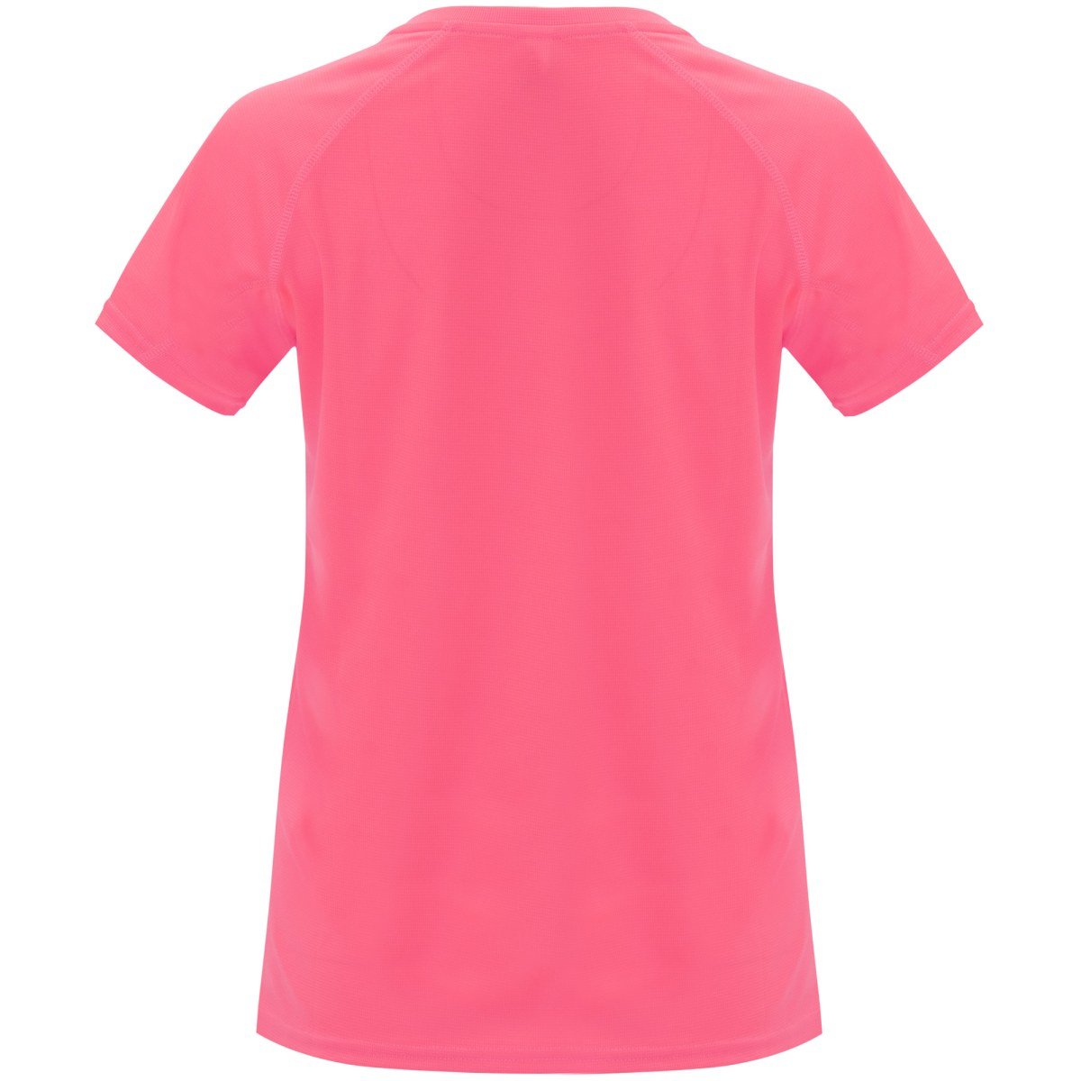 T-shirt technique Bahrain femme – Rose lady fluo (dos)