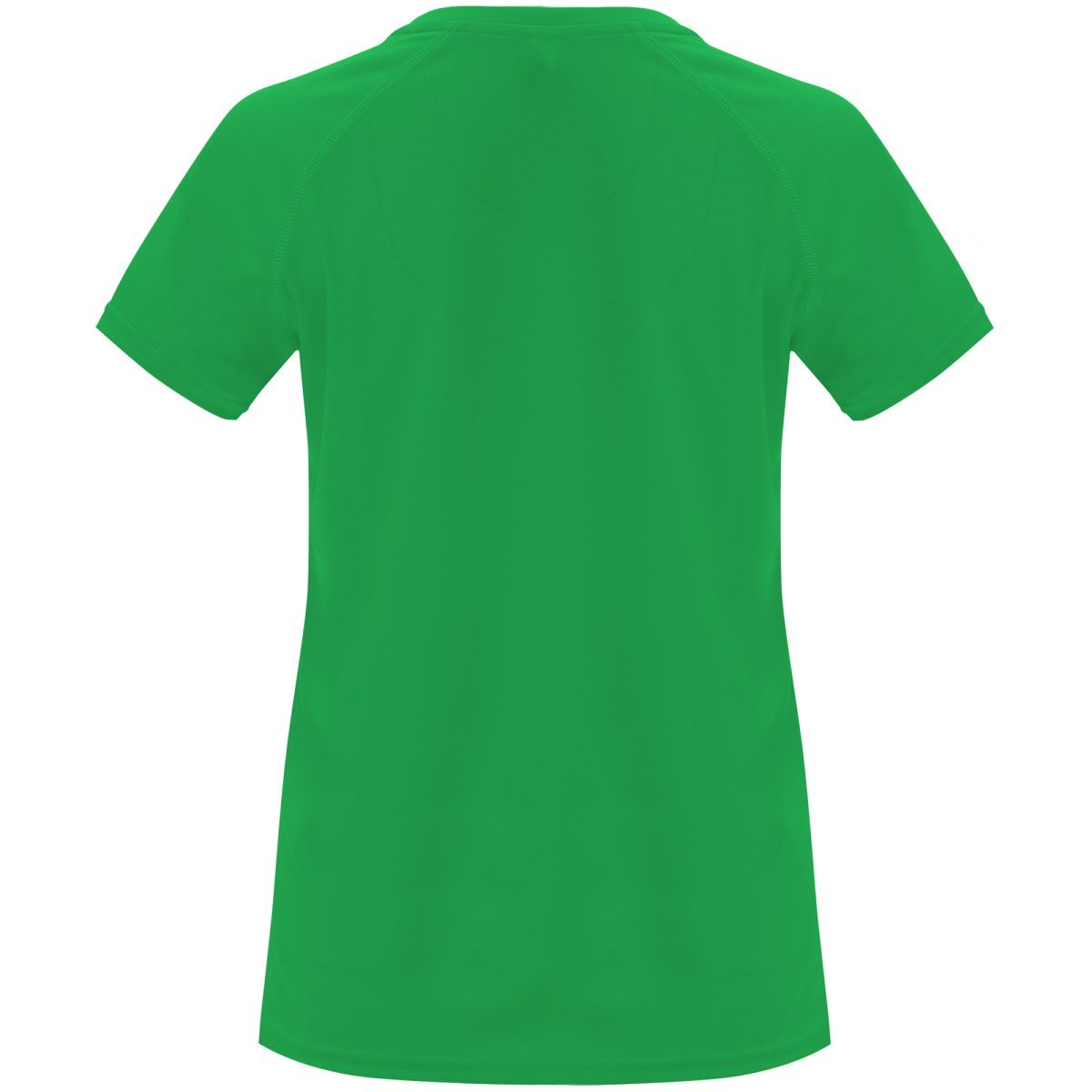 T-shirt technique Bahrain femme – Vert fougère (dos)