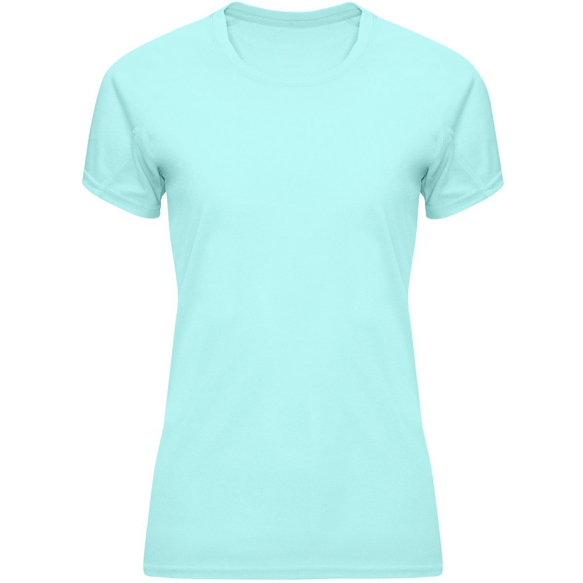 T-shirt technique Bahrain femme – Vert menthe