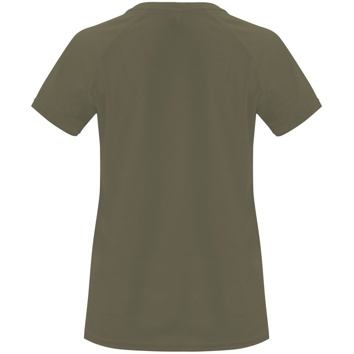 T-shirt technique Bahrain femme – Vert militaire (dos)
