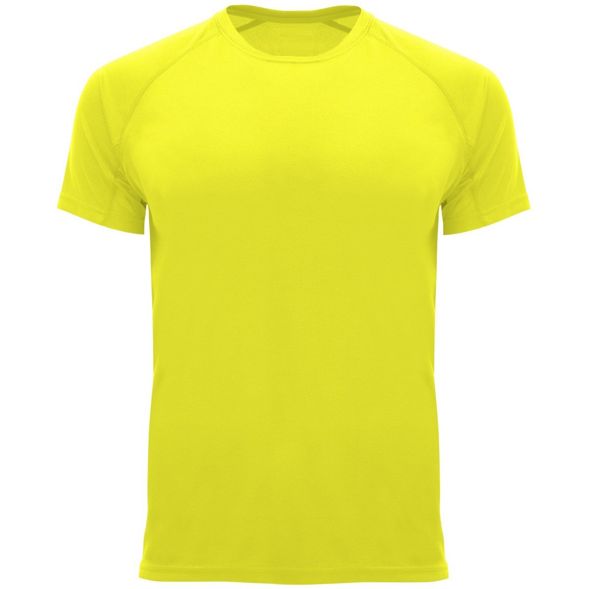 T-shirt technique Bahrain – Jaune fluo