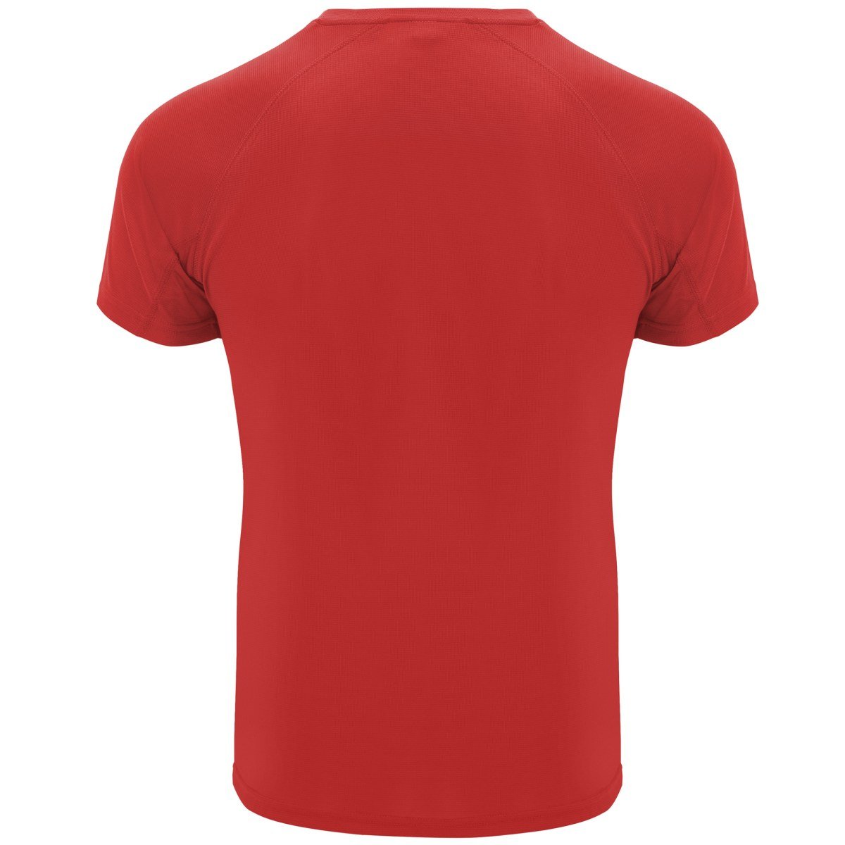 T-shirt technique Bahrain – Rouge (dos)