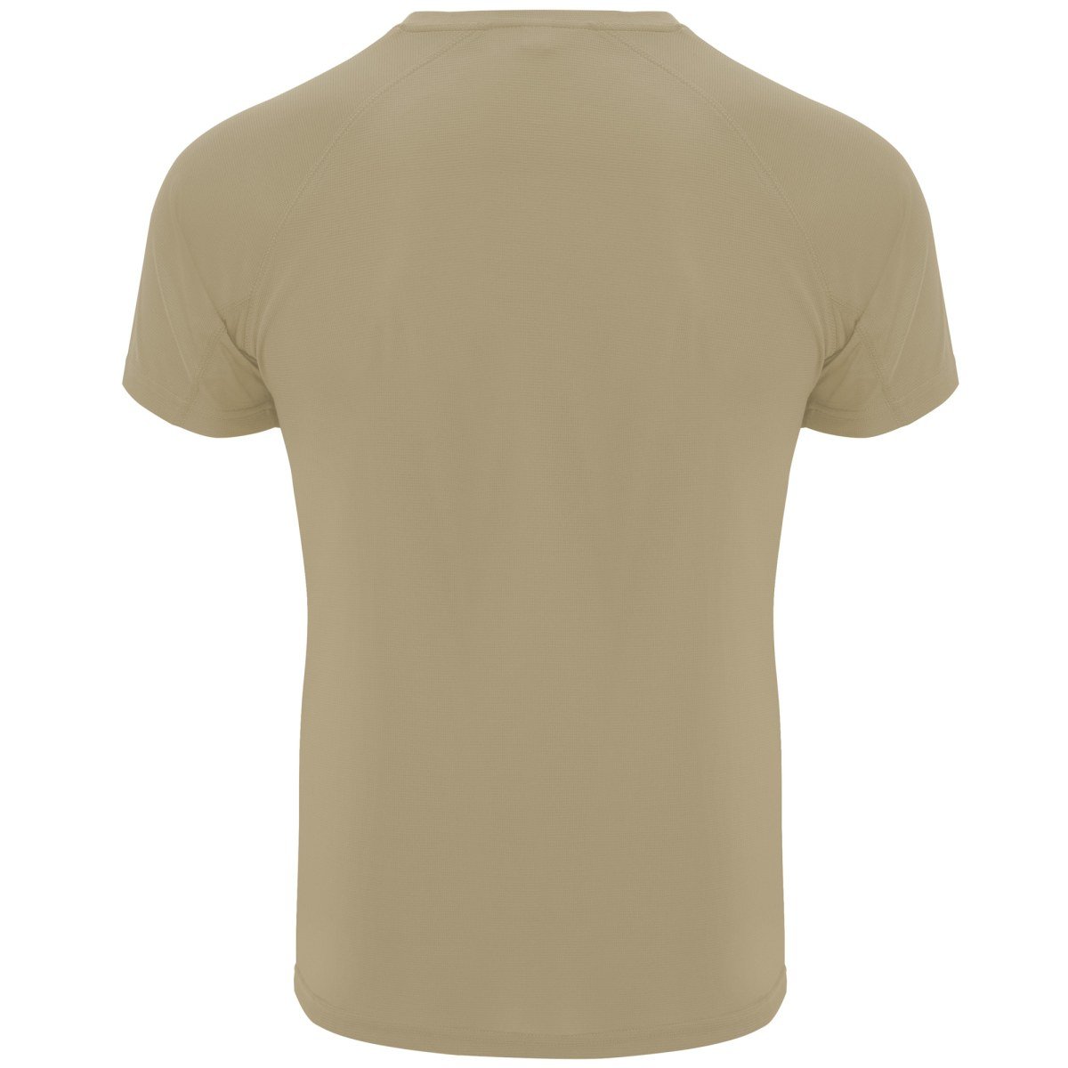T-shirt technique Bahrain – Sable foncé (dos)