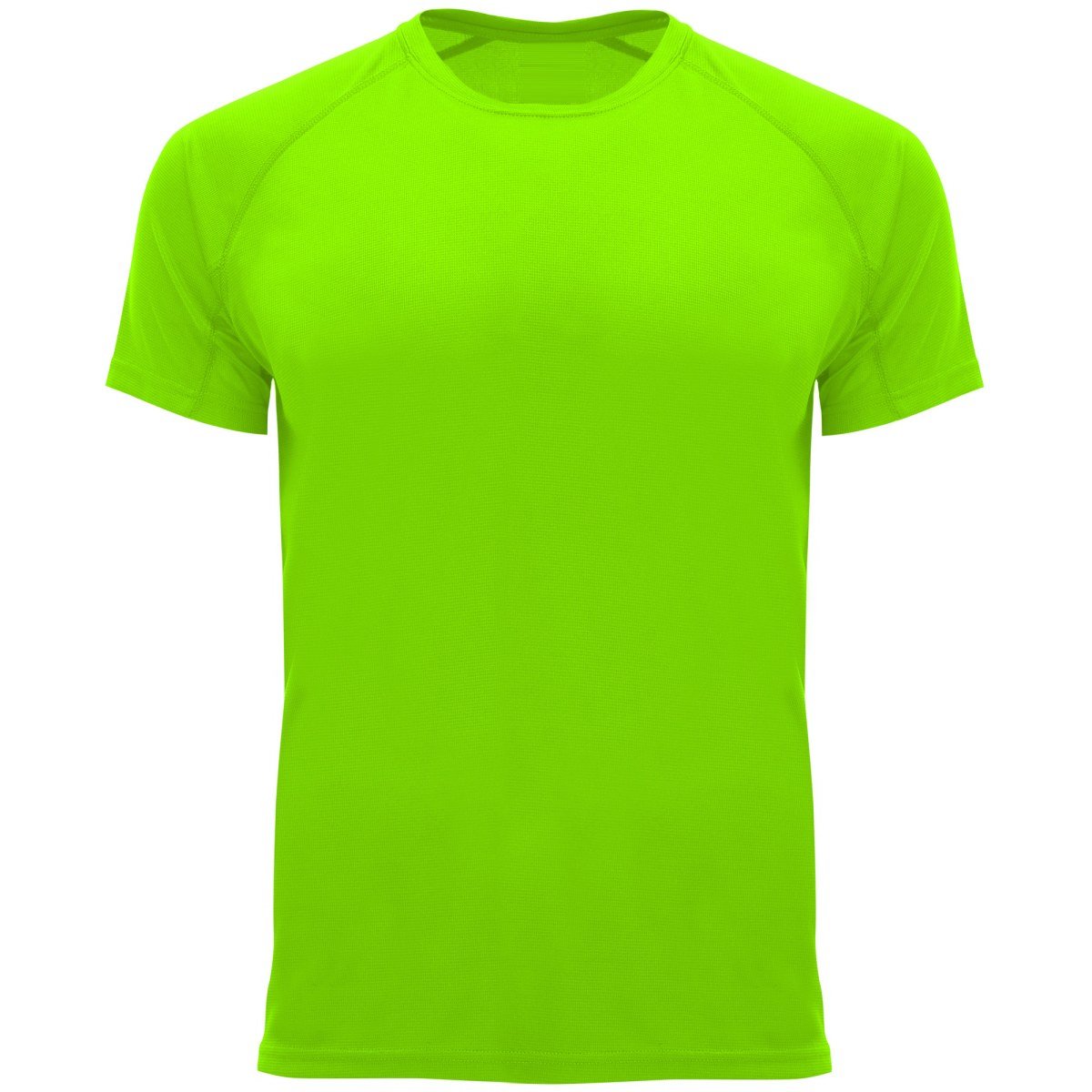 T-shirt technique Bahrain – Vert fluo