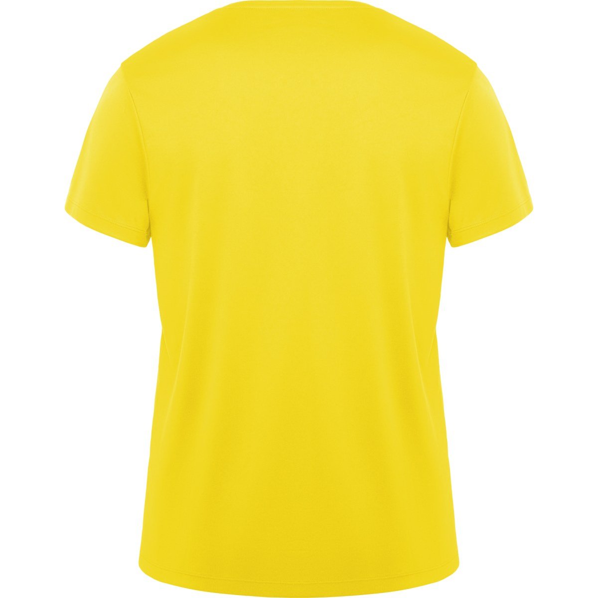 T-shirt technique Daytona – Jaune (dos)