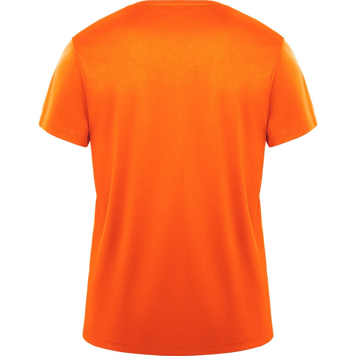 T-shirt technique Daytona – Orange fluo (dos)