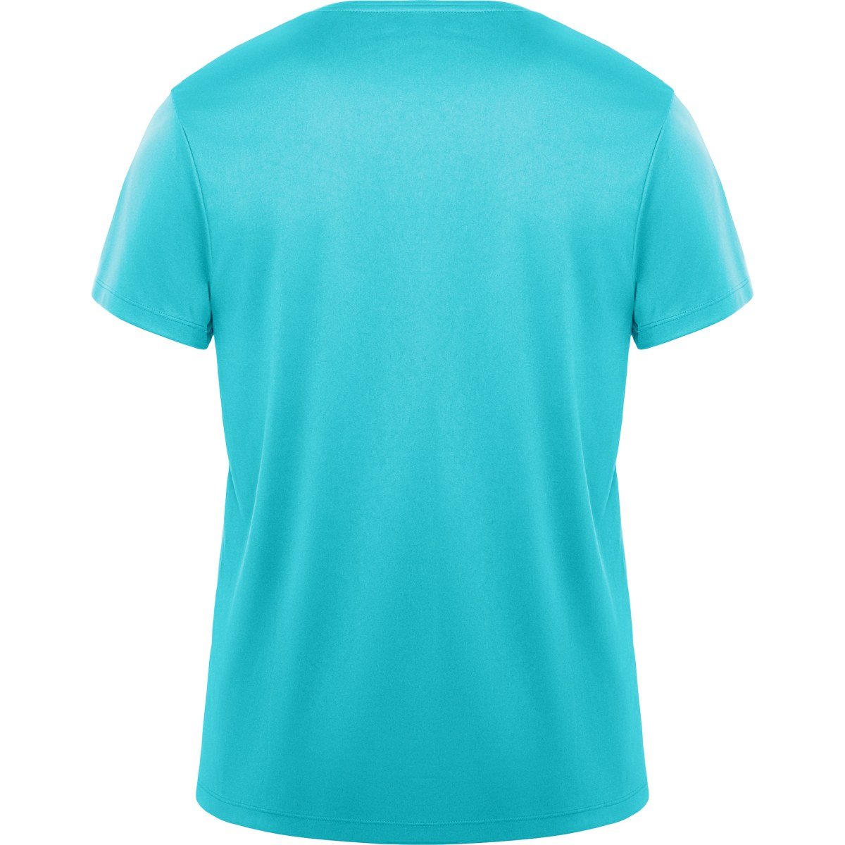 T-shirt technique Daytona – Turquoise (dos)