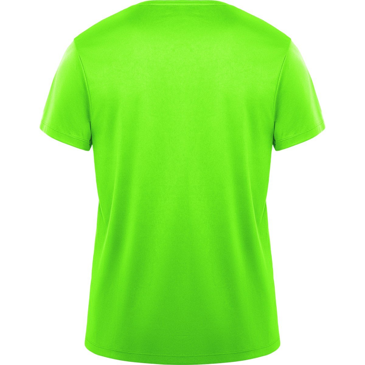 T-shirt technique Daytona – Vert fluo (dos)