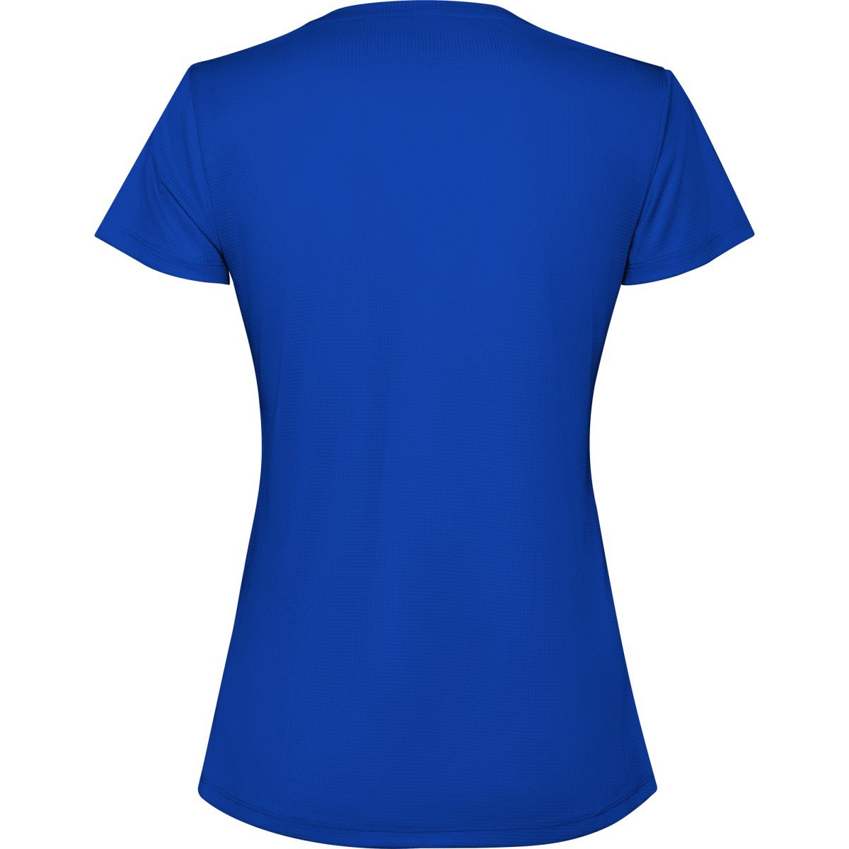 T-shirt technique Estoril femme – Bleu royal (dos)