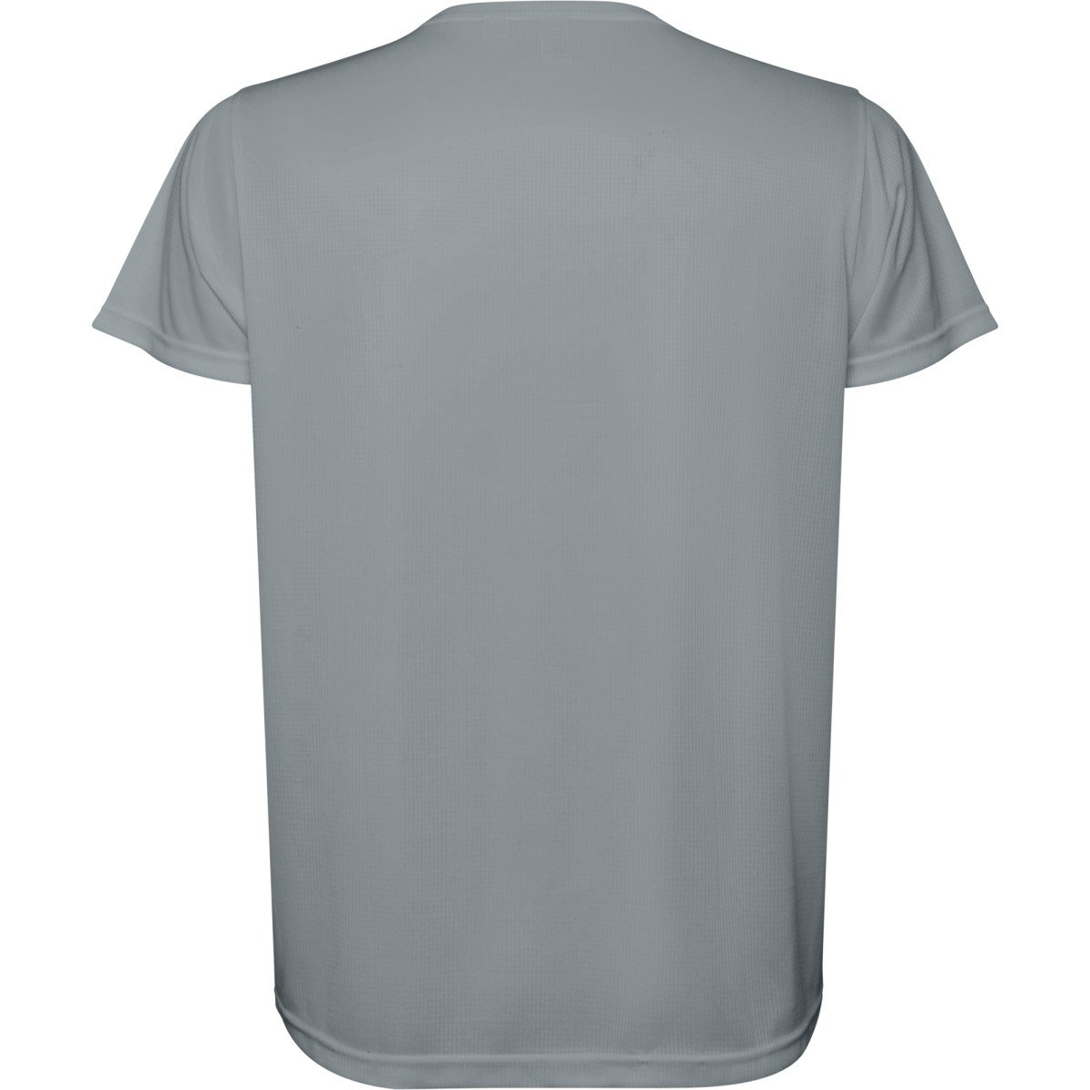 T-shirt technique Estoril – Gris (dos)