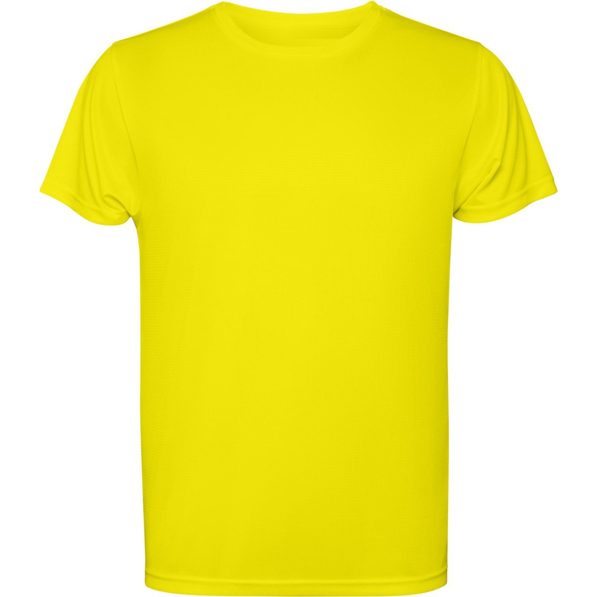 T-shirt technique Estoril – Jaune fluo