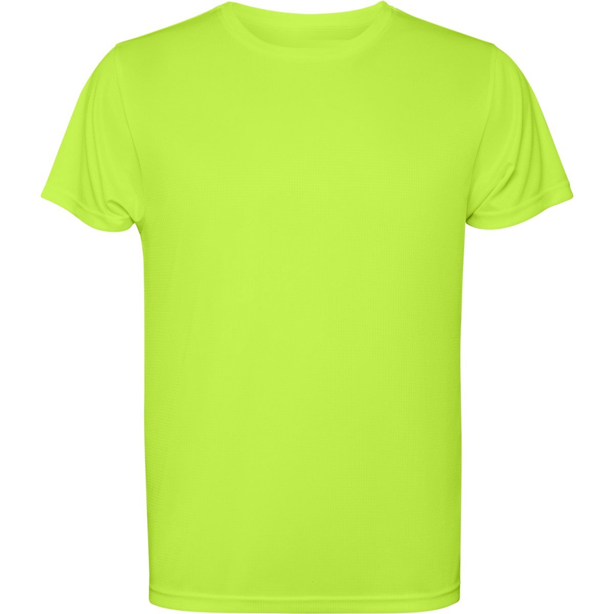 T-shirt technique Estoril – Vert fluo