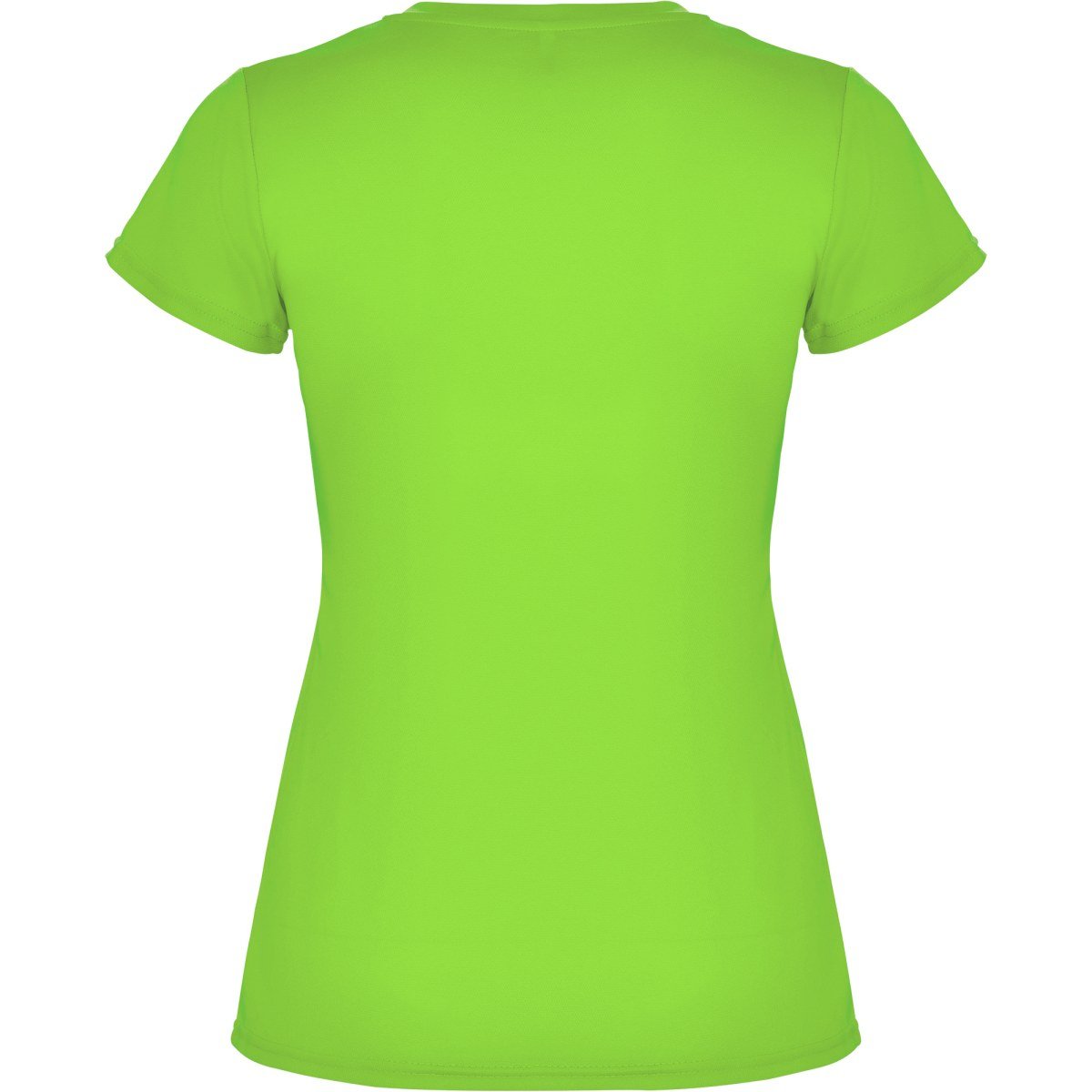 T-shirt technique femme Montecarlo – Lime (dos)