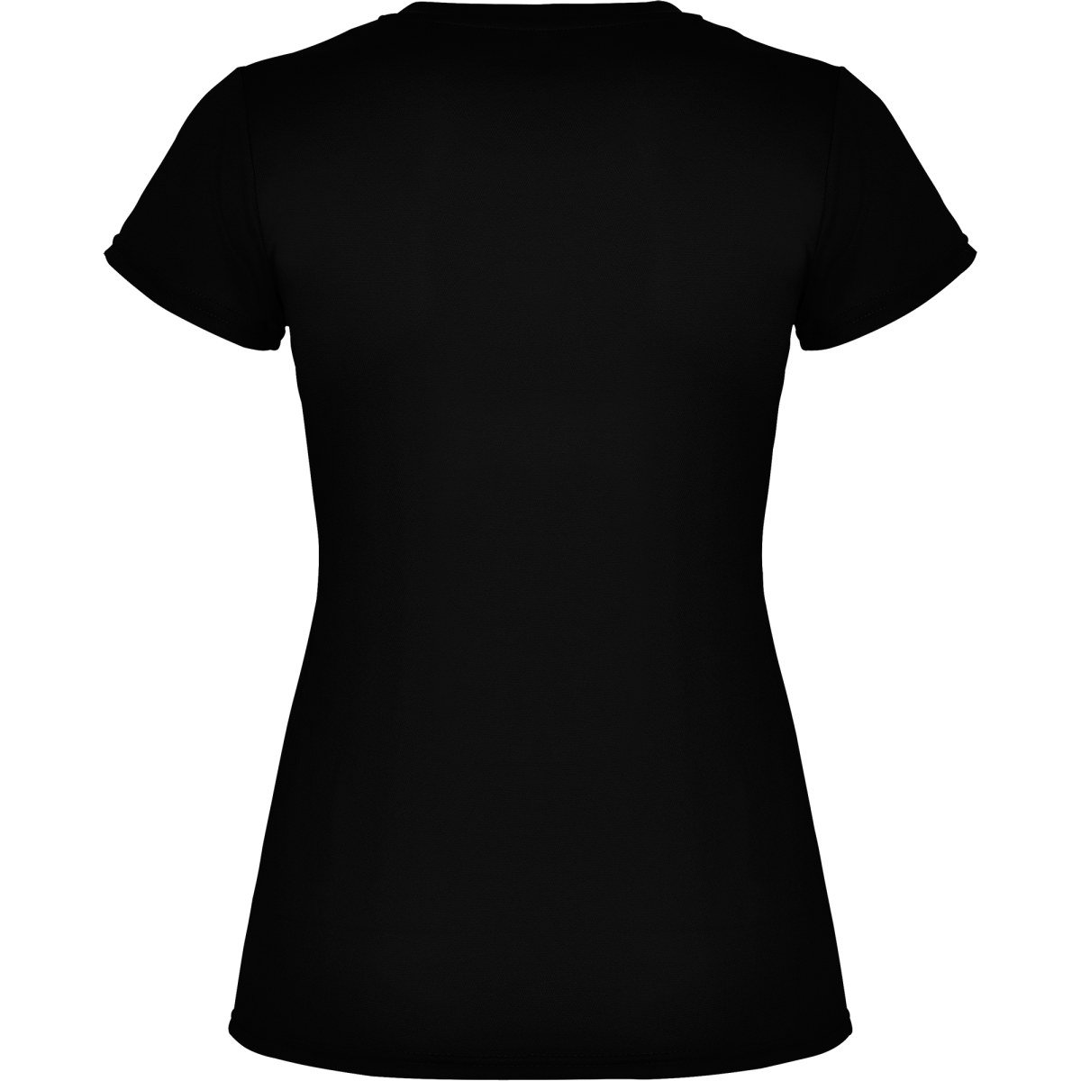 T-shirt technique femme Montecarlo – Noir (dos)