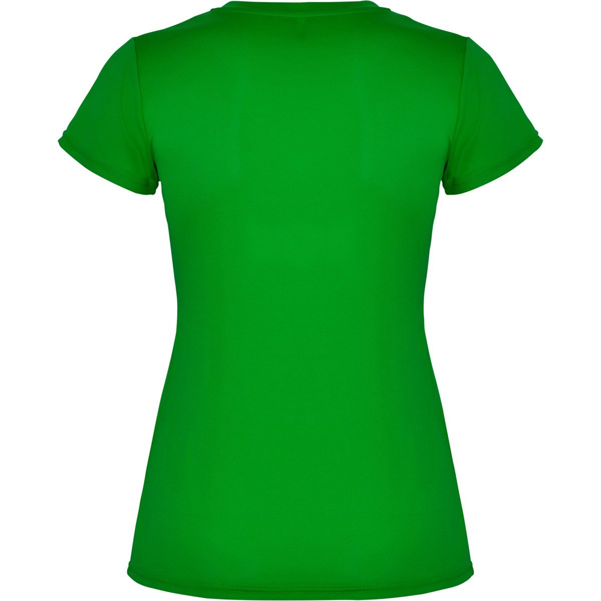 T-shirt technique femme Montecarlo – Vert fougère (dos)