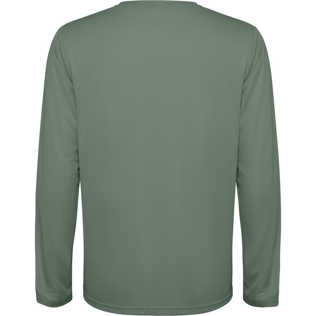 T-shirt technique manches longues Estoril – Vert laurier (dos)